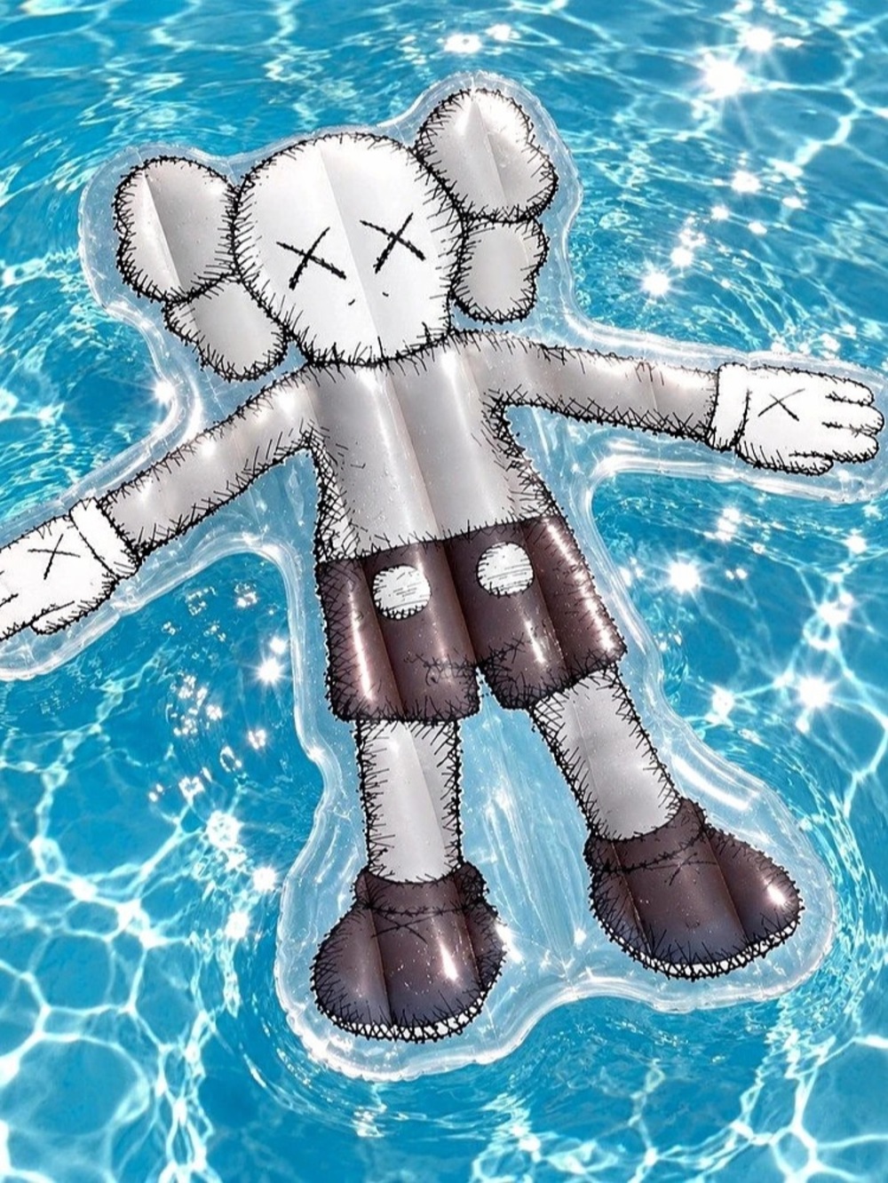 KAWS SFMOMA Inflatable Pool Float Exclusive - Picture 2 of 13